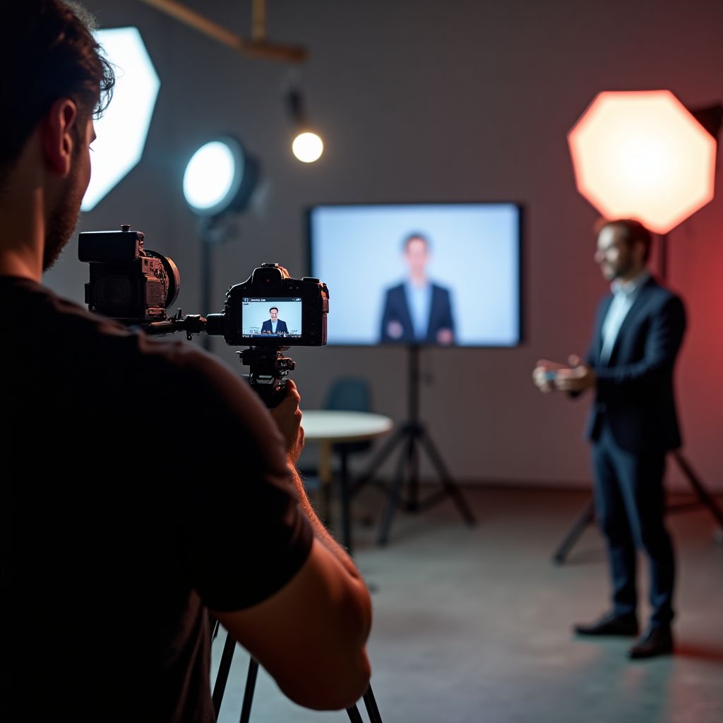 Natáčení video kurzu